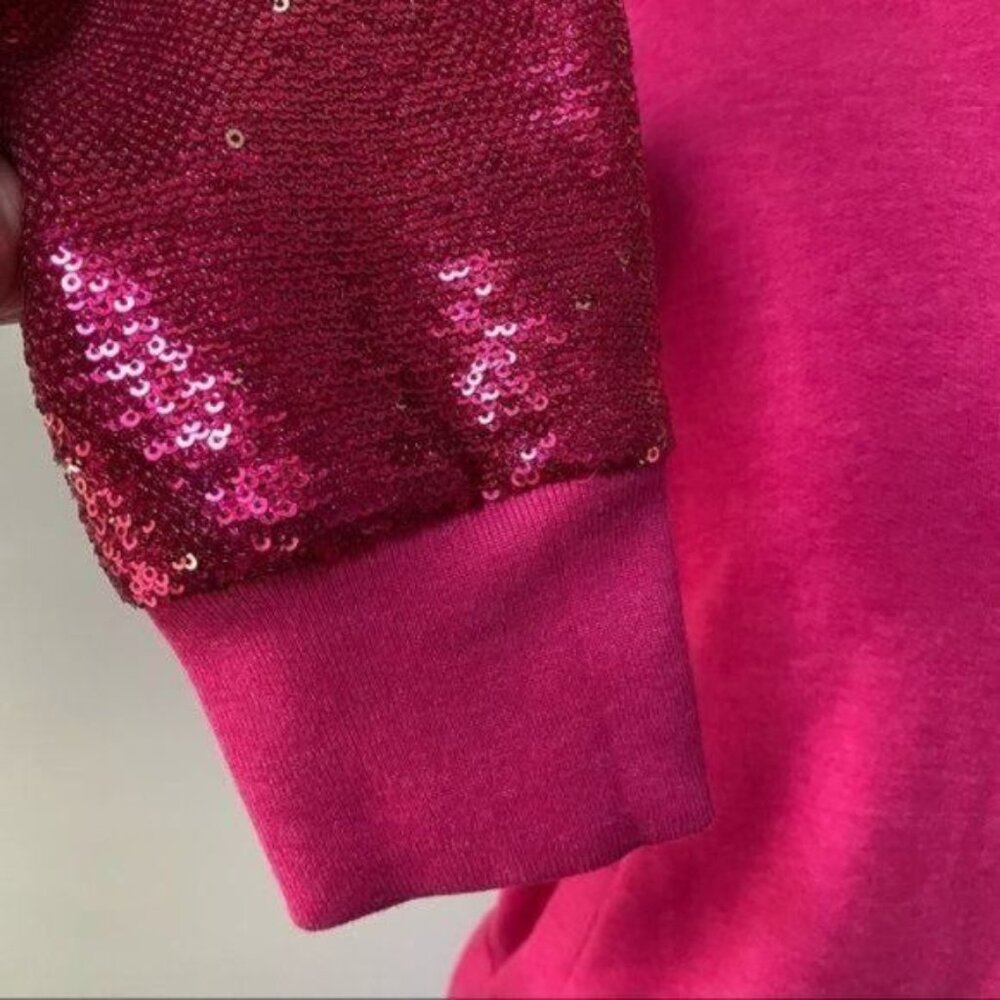 Victoria's Secret Sequin Sleeve Varsity Jacket - Picture 7 of 16